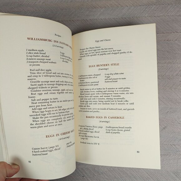 The Williamsburg Cookbook Vintage Local Ethnic Recipes Virginia Cooking - Picture 5 of 8